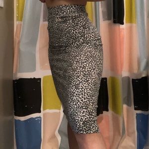 Cheetah long skirt